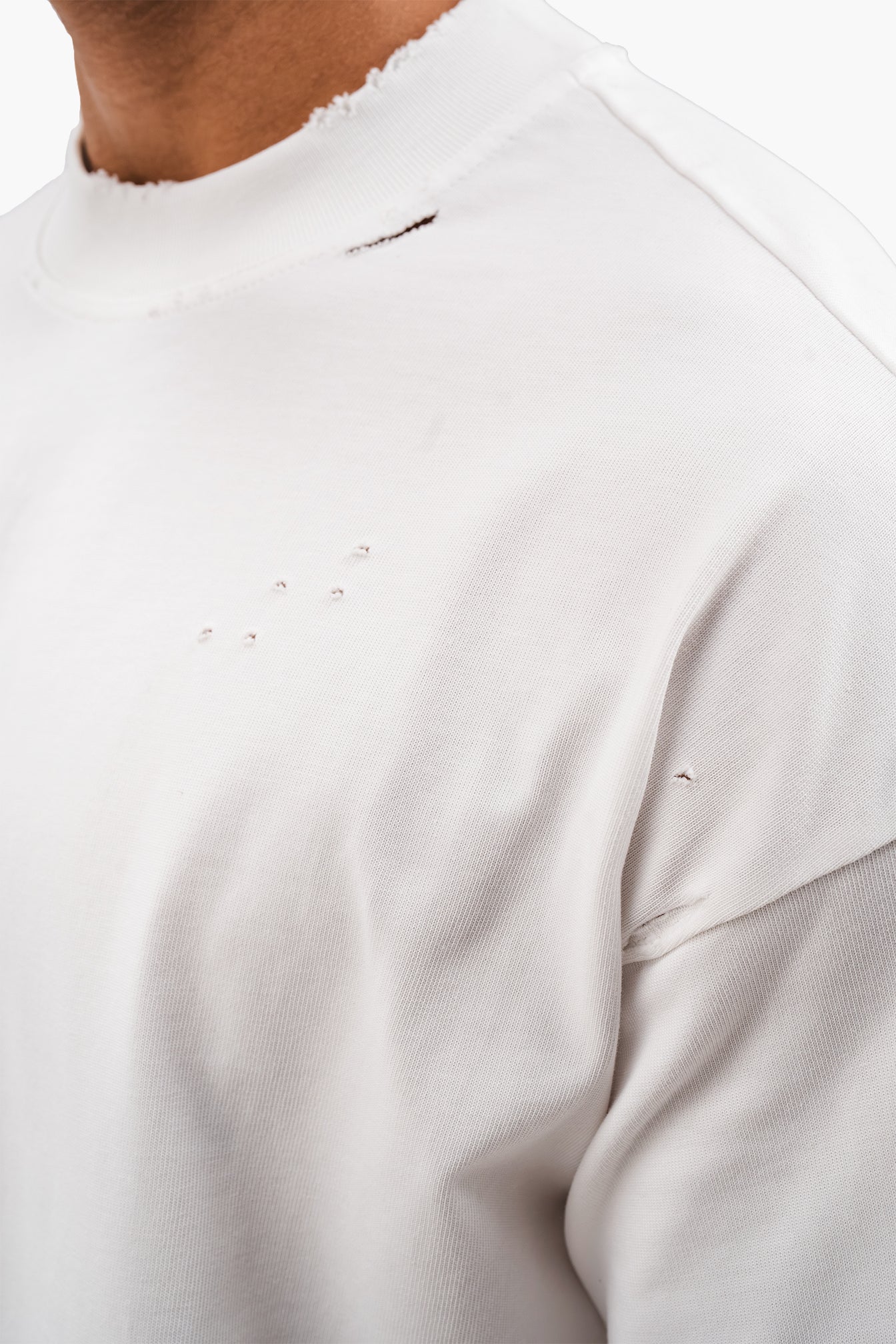 High End Blank T-Shirt - Vintage White