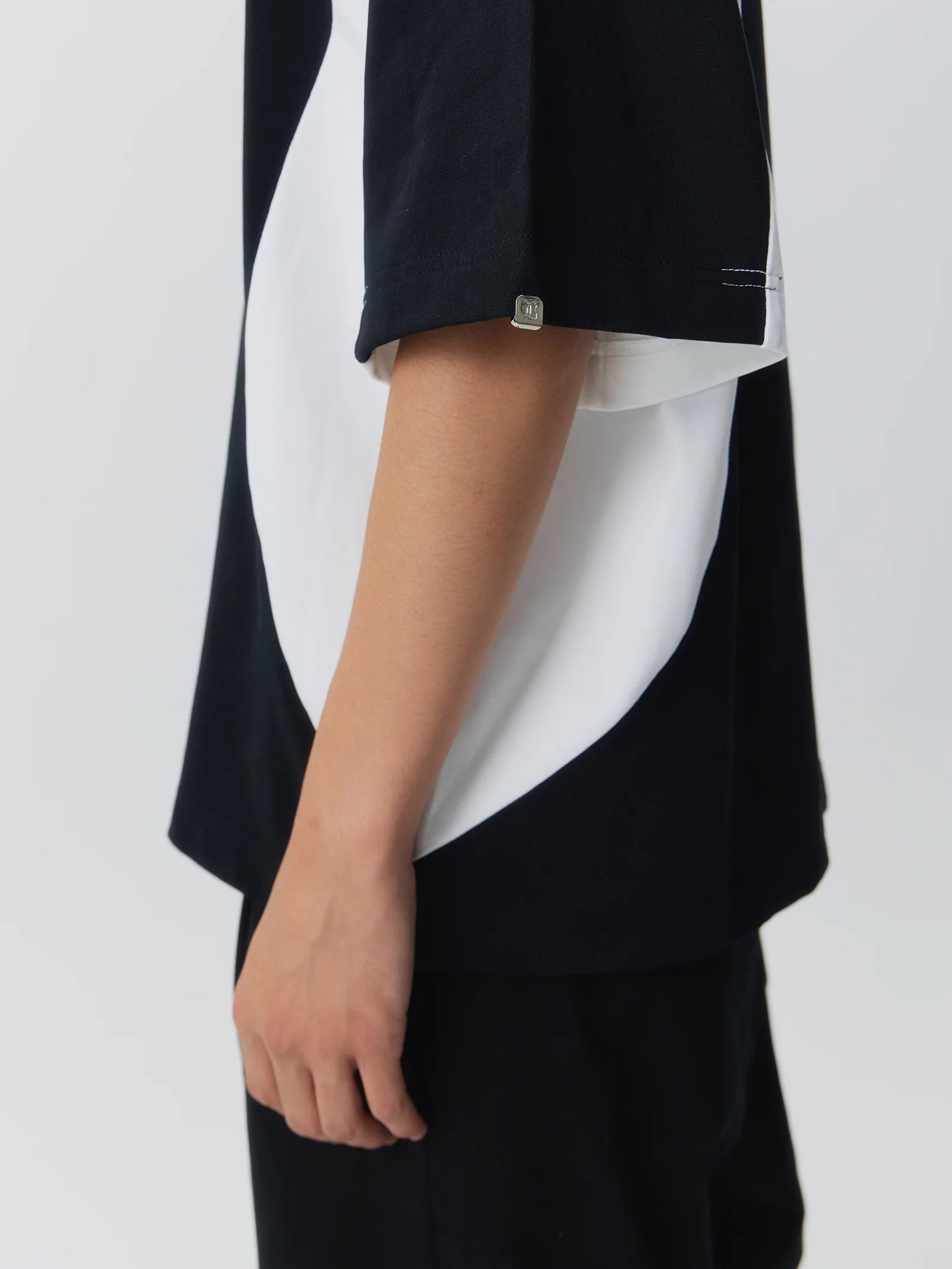 Black Panel T-Shirt