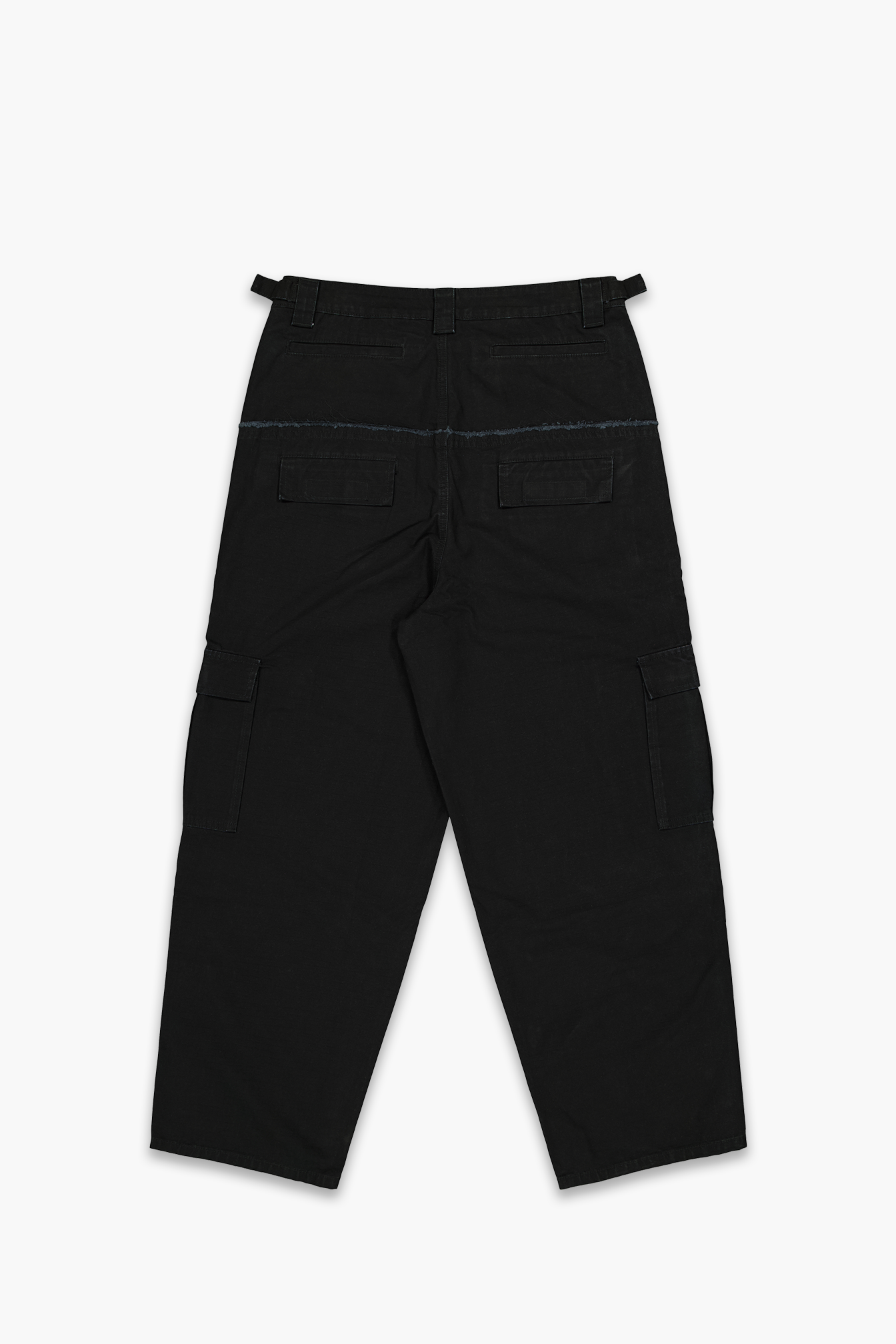 Cut-Up Baggy Cargo Pants