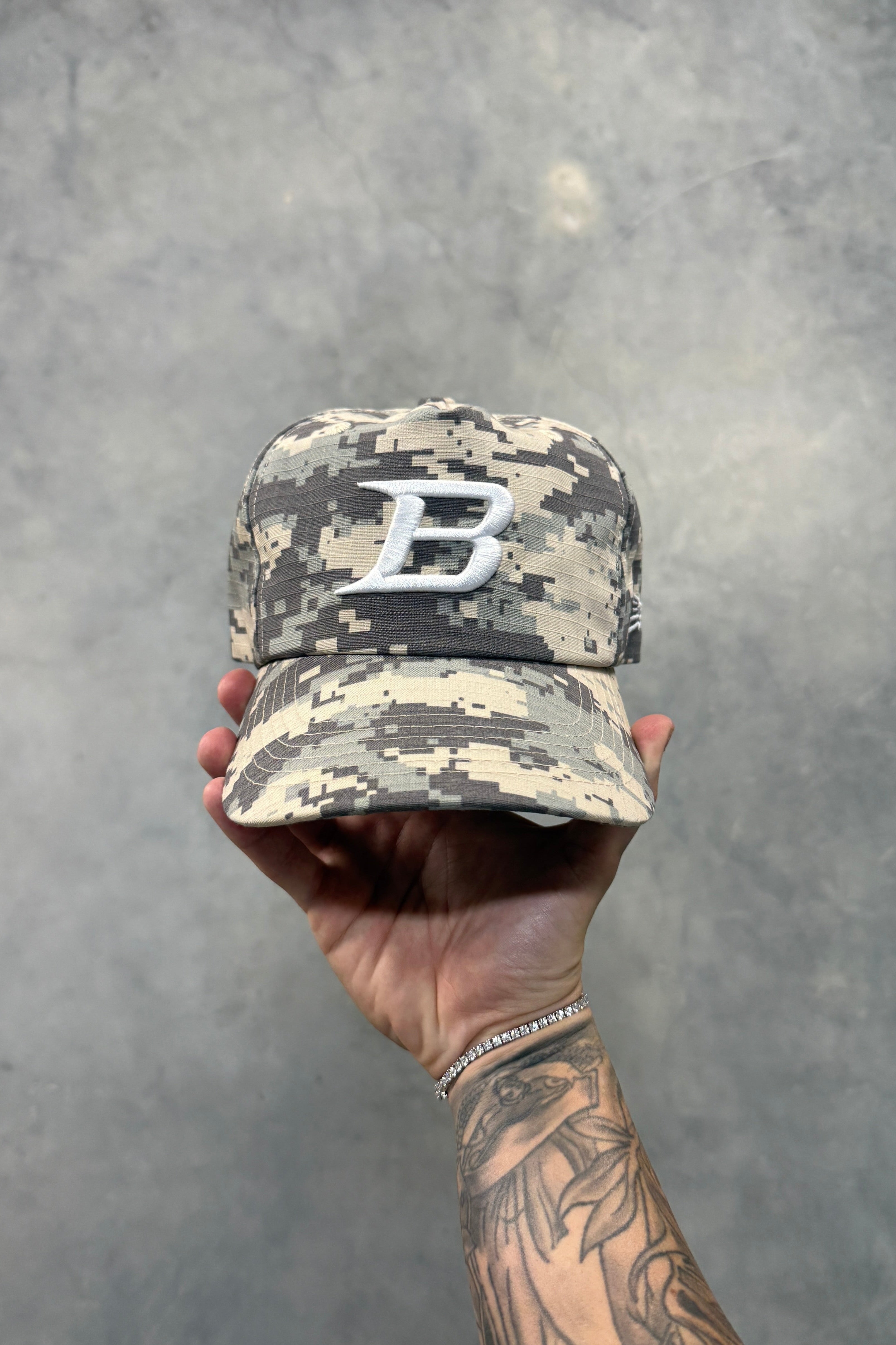 Team Logo snapback - Digi Camo