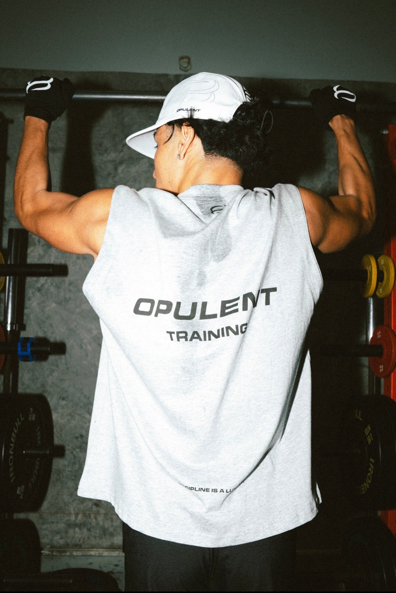 Opulent Tank - Heather Grey