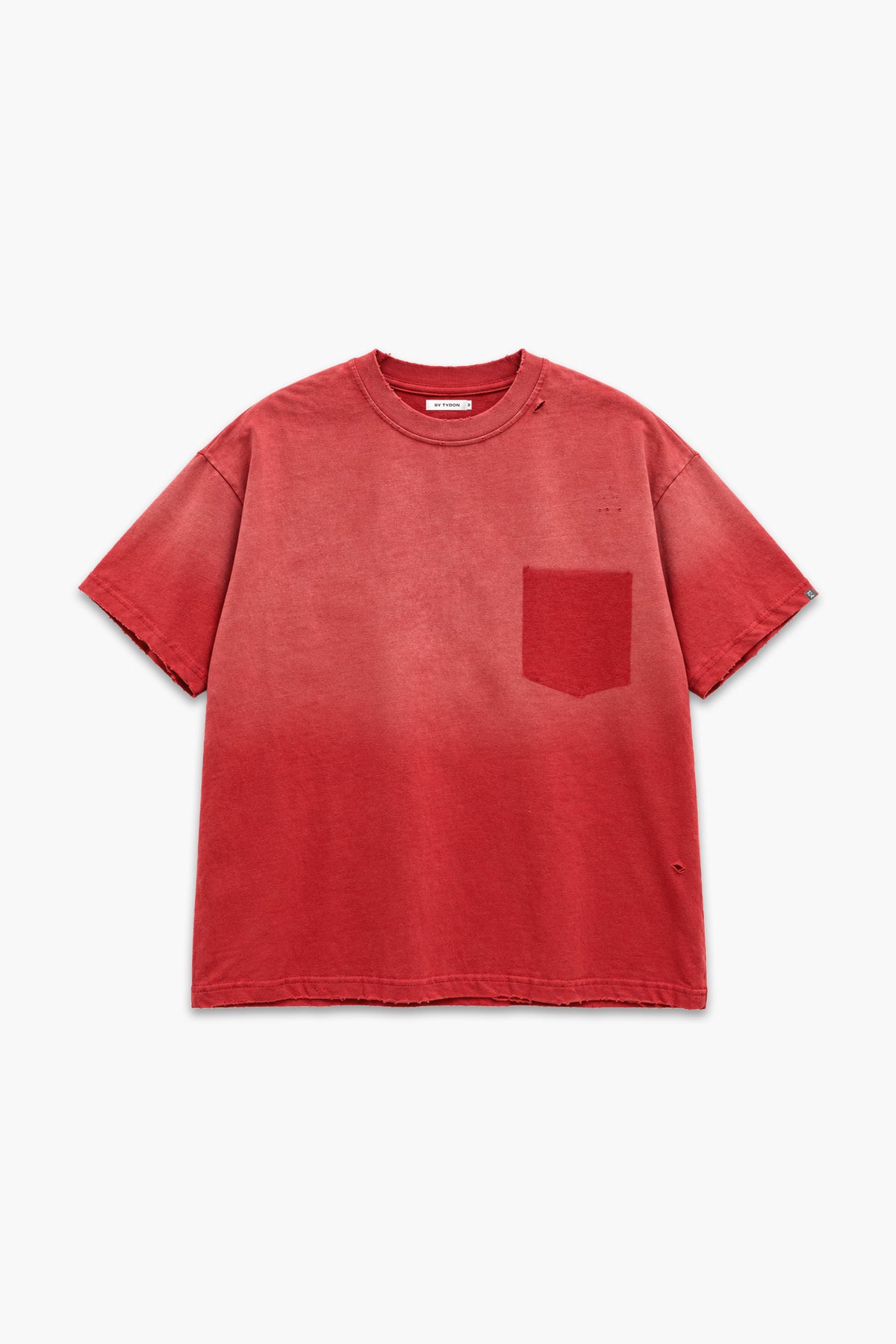Ghost Pocket T-Shirt - Red