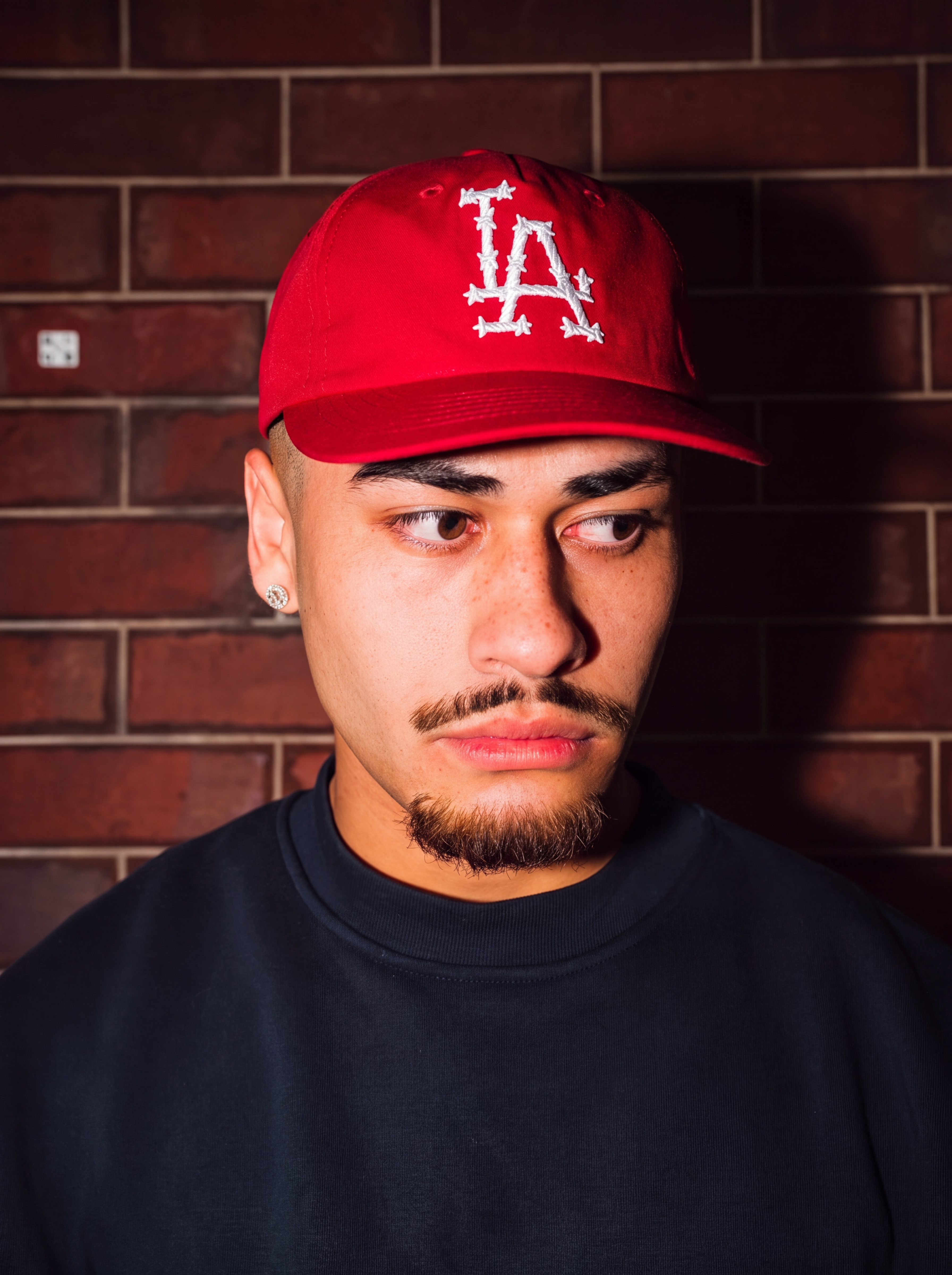 LA Barbwire Hat - Red