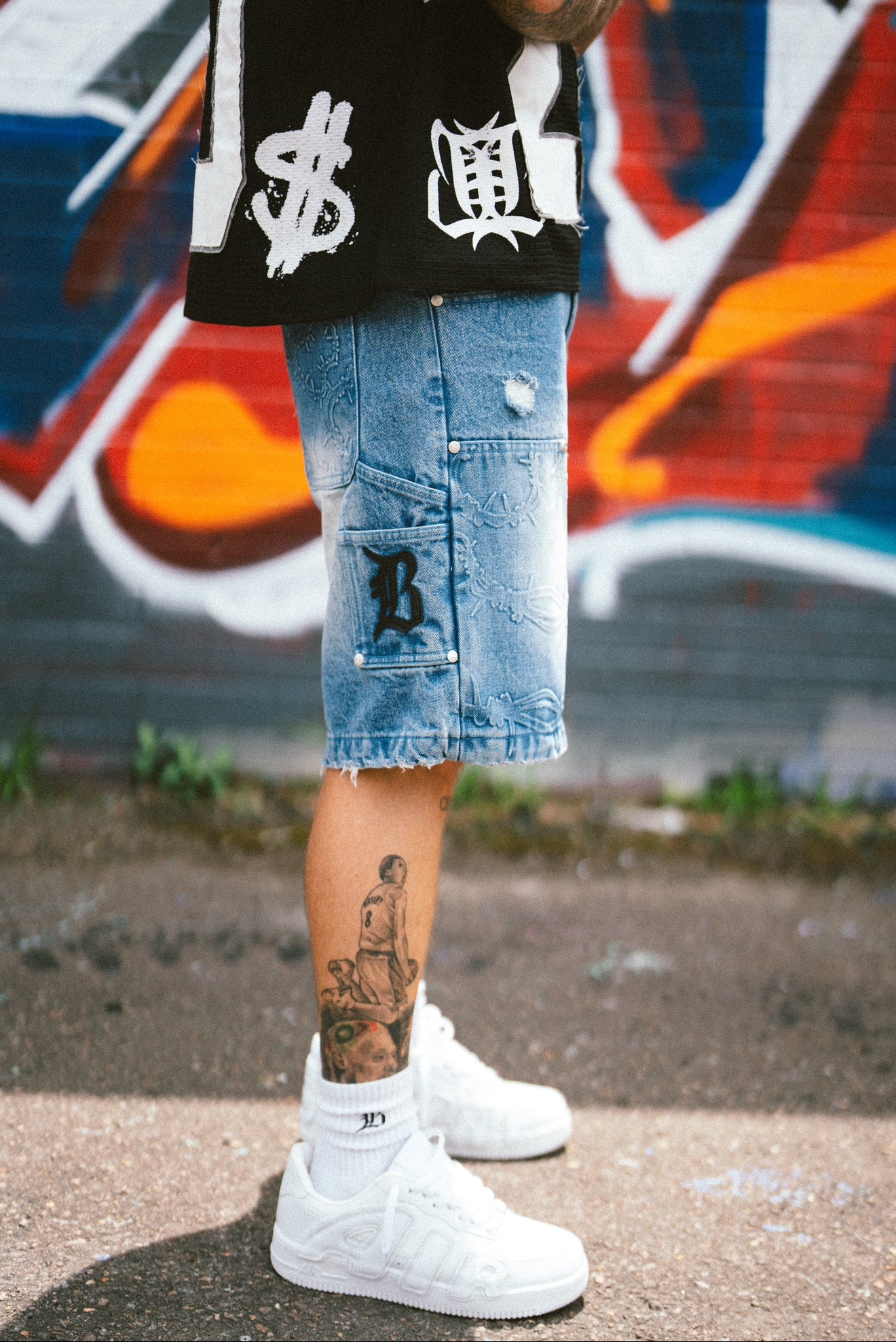 Barbwire Jorts