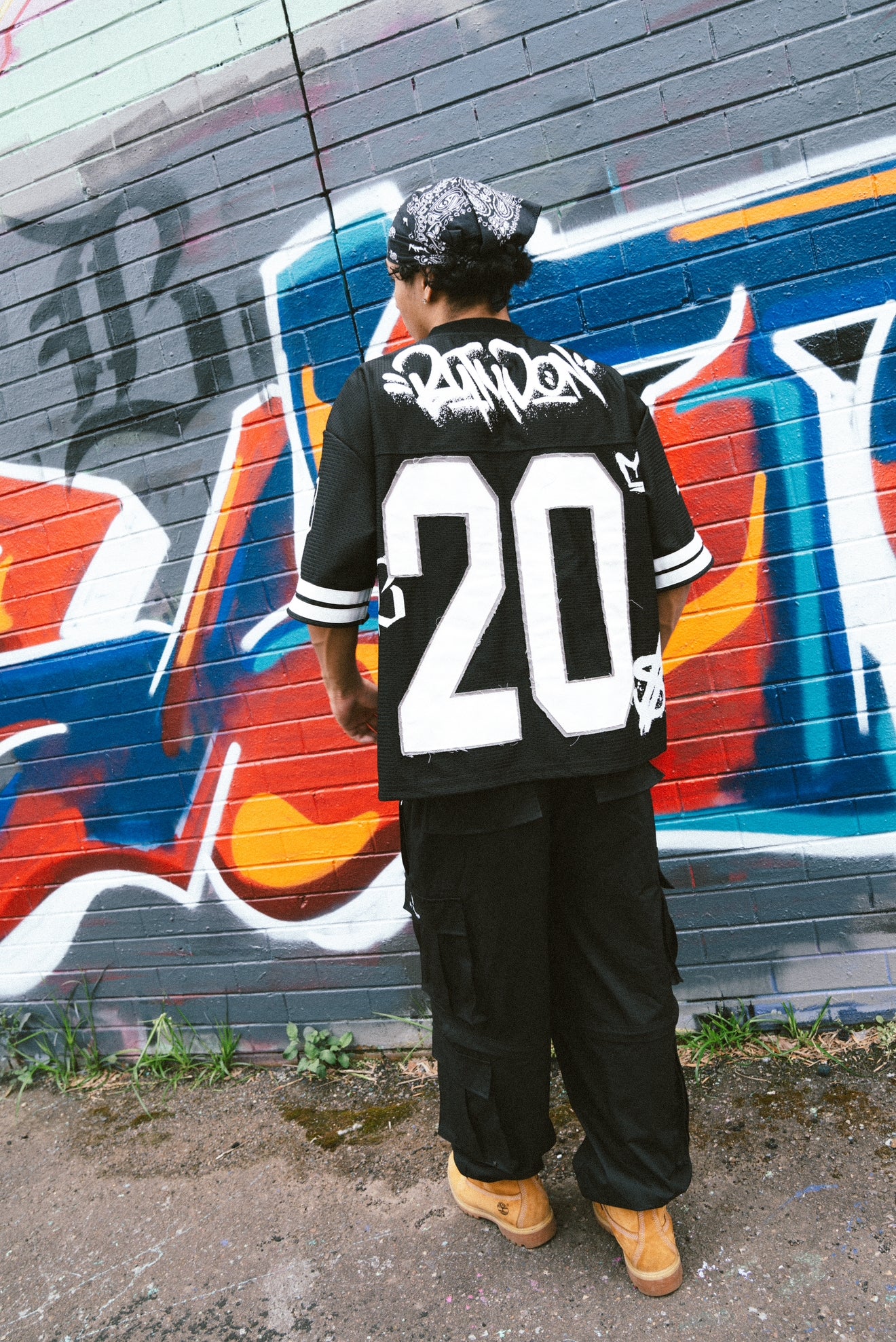 Graffiti Jersey - Black