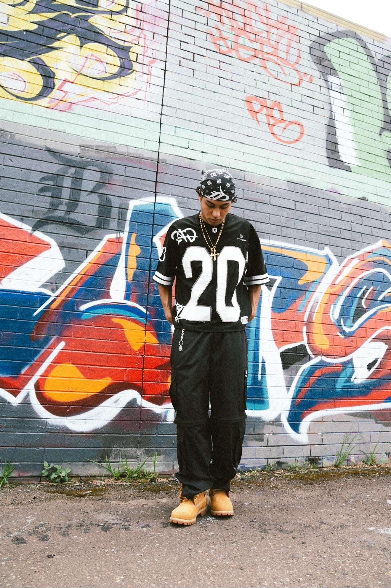 Graffiti Jersey - Black