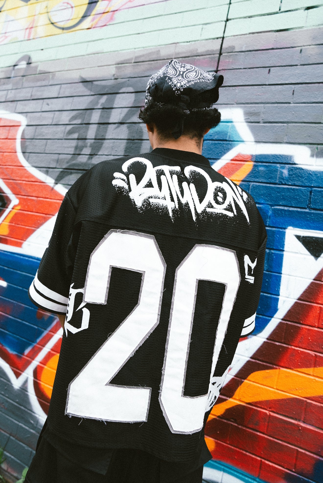 Graffiti Jersey - Black