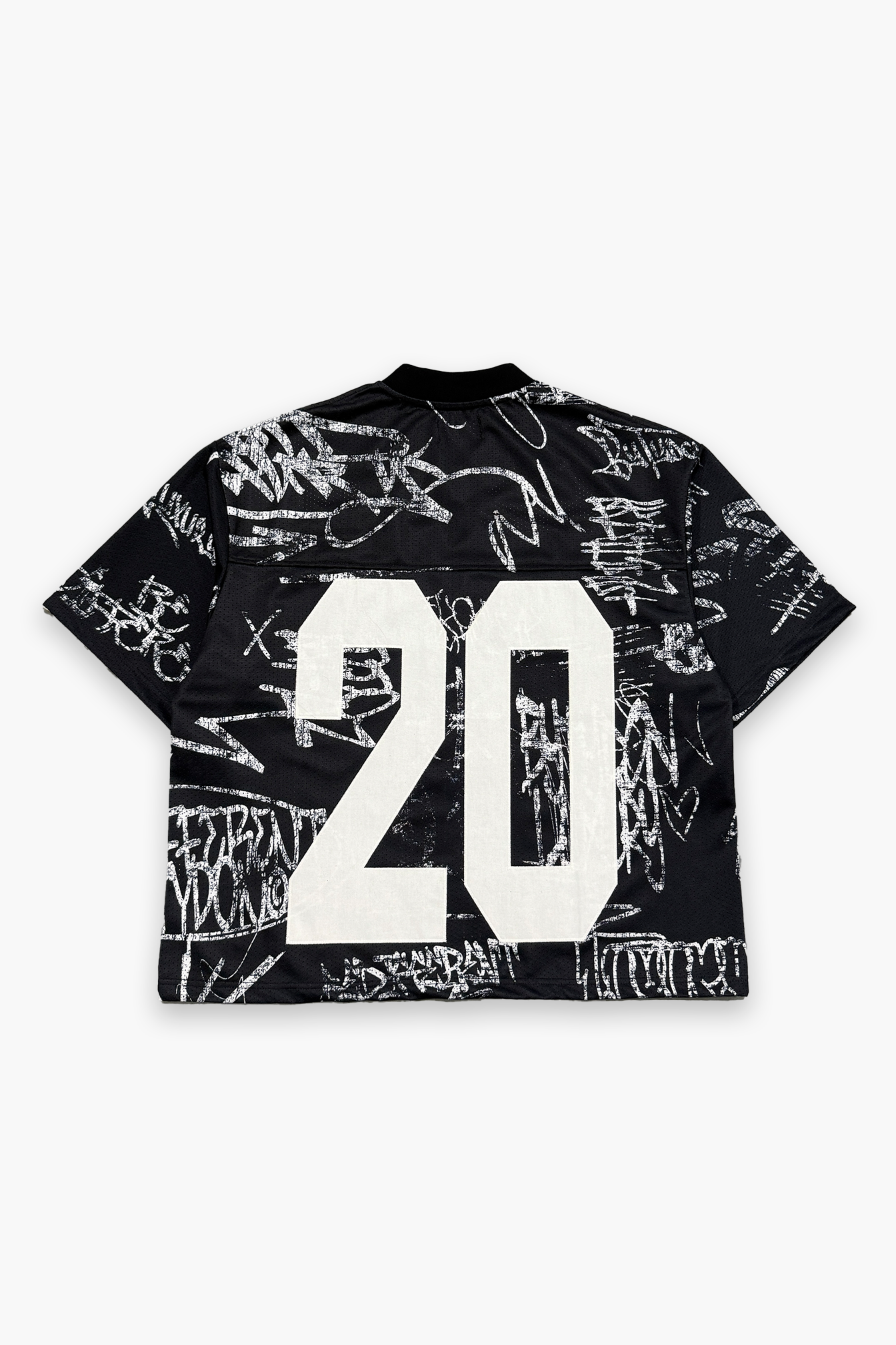 Black Graffiti Jersey