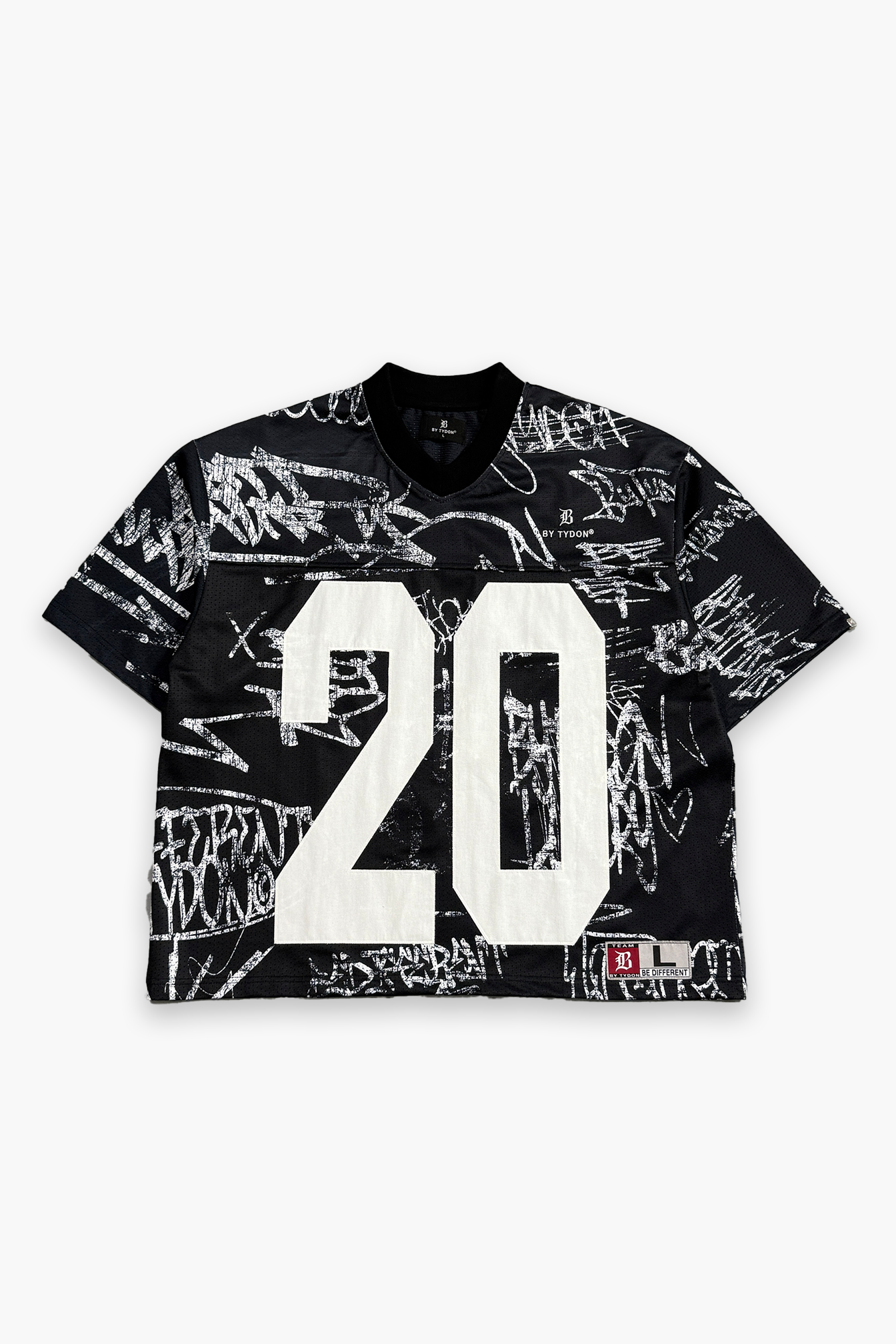 Black Graffiti Jersey