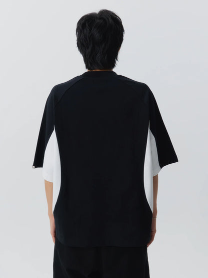Black Panel T-Shirt