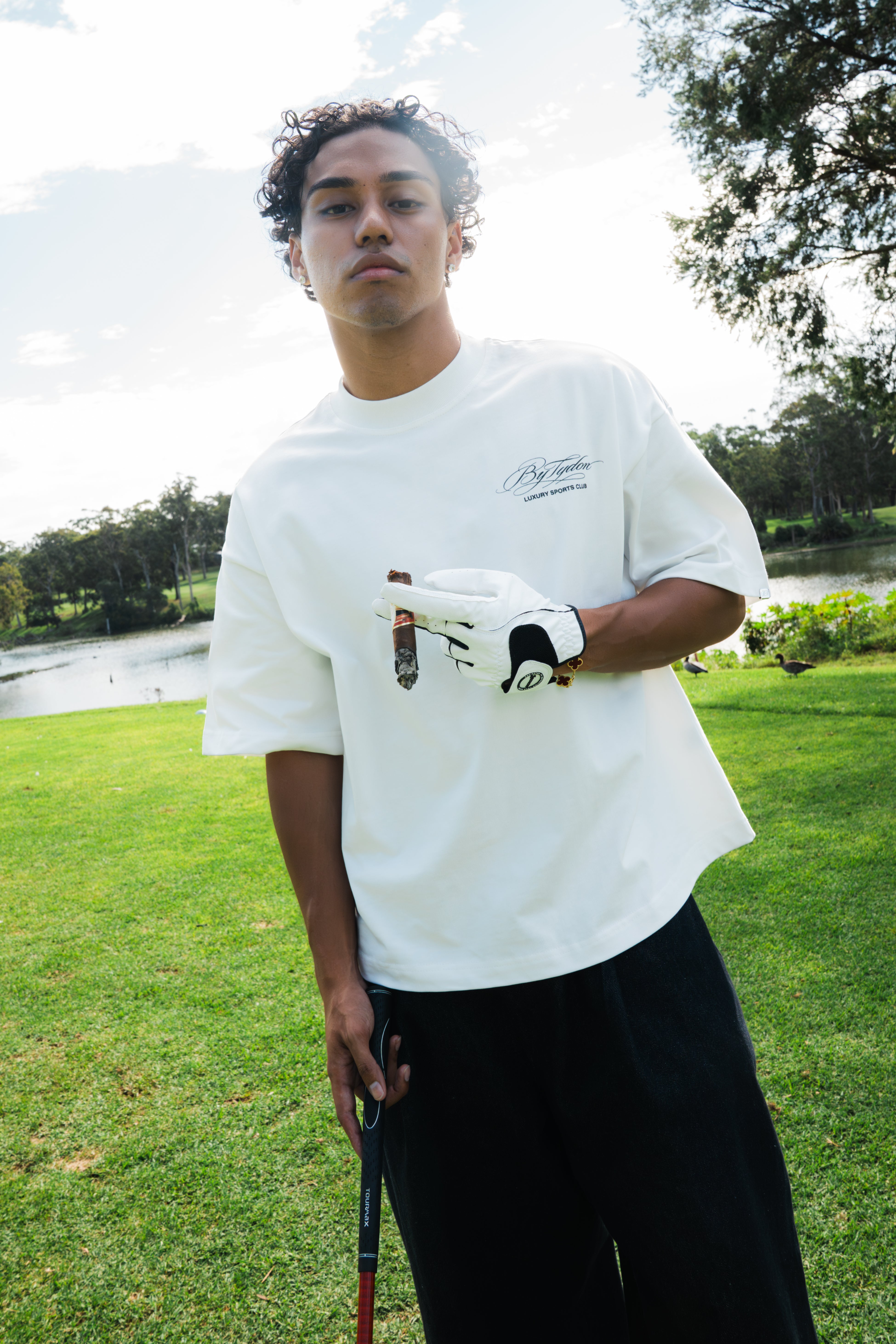 Luxury Sports Club T-Shirt - White