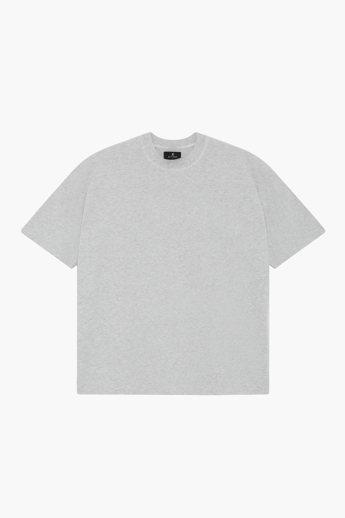 Gray t-shirt on a white background