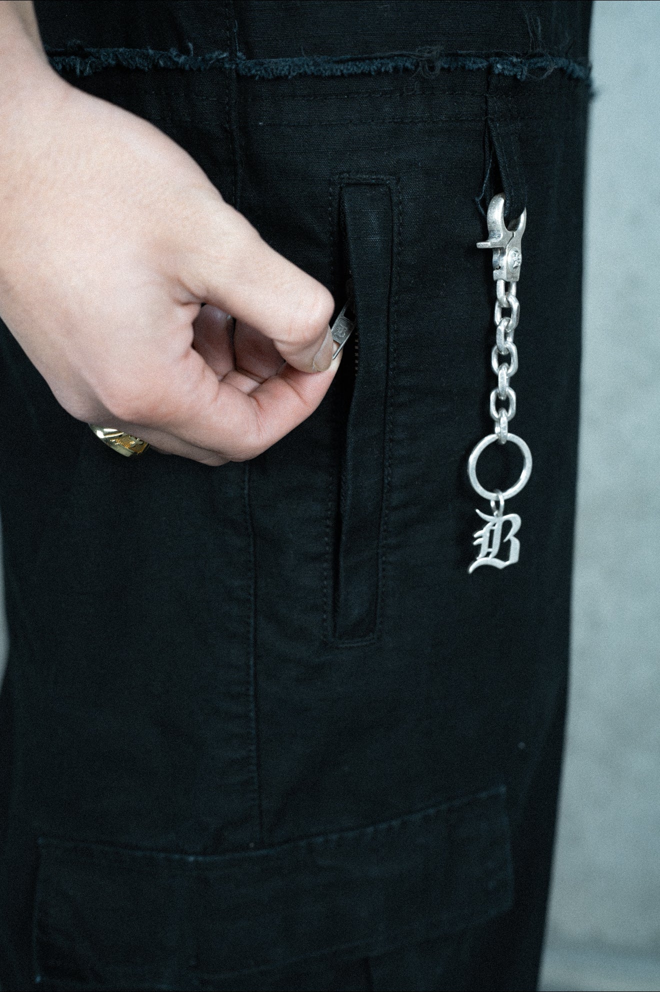 925 Sterling Silver Keychain