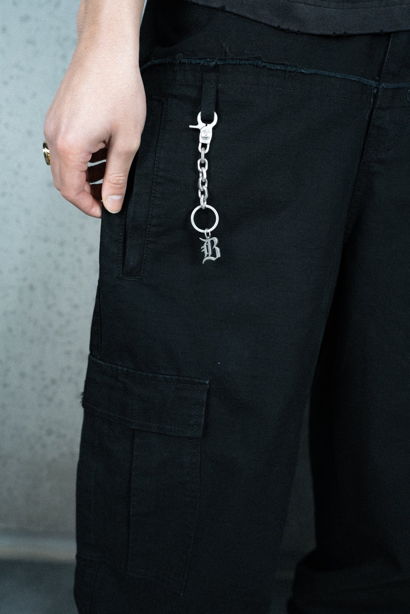 925 Sterling Silver Keychain