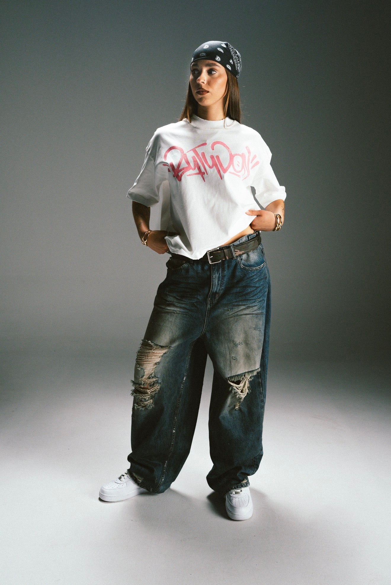 Graffiti T-Shirt - Pink