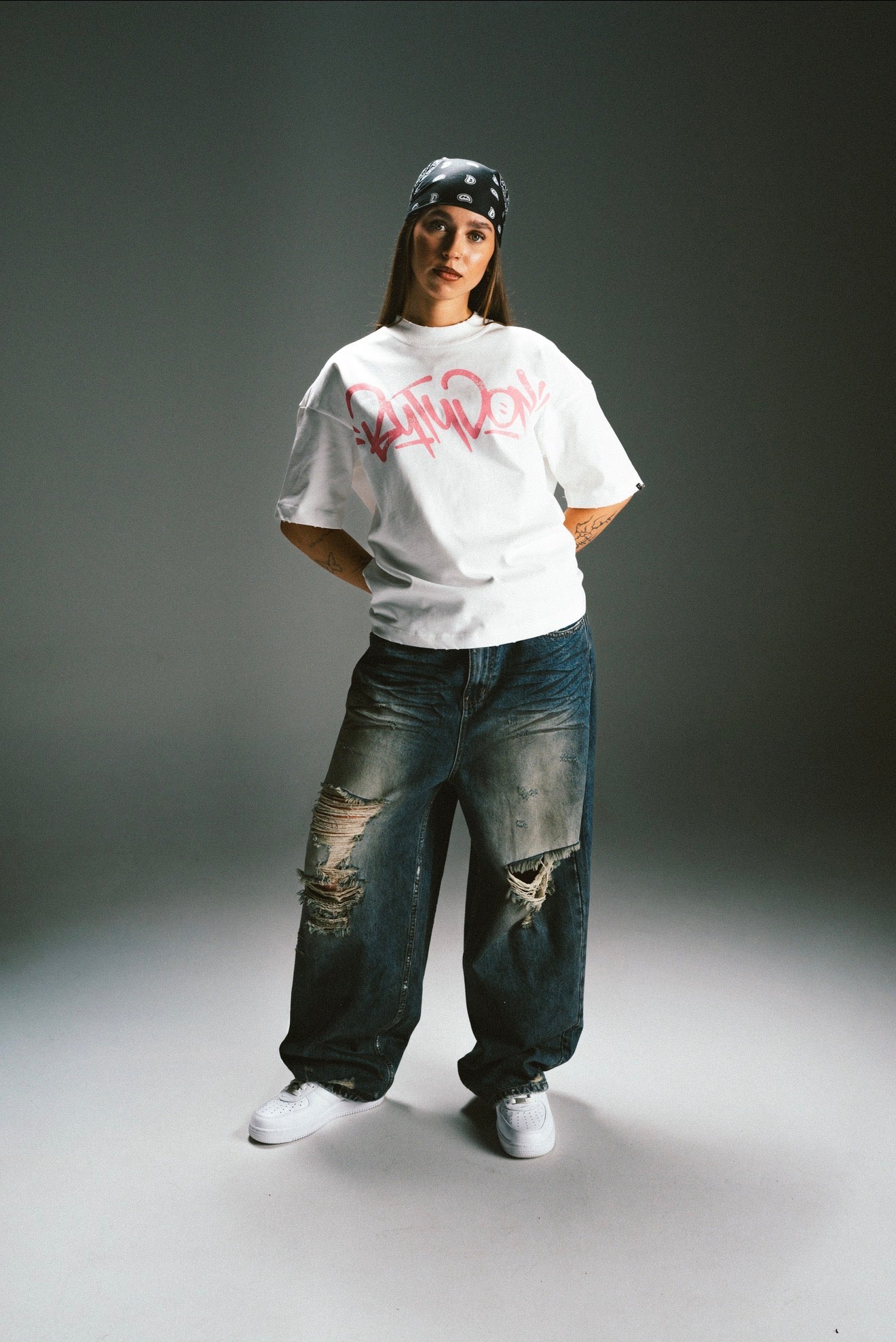 Graffiti T-Shirt - Pink