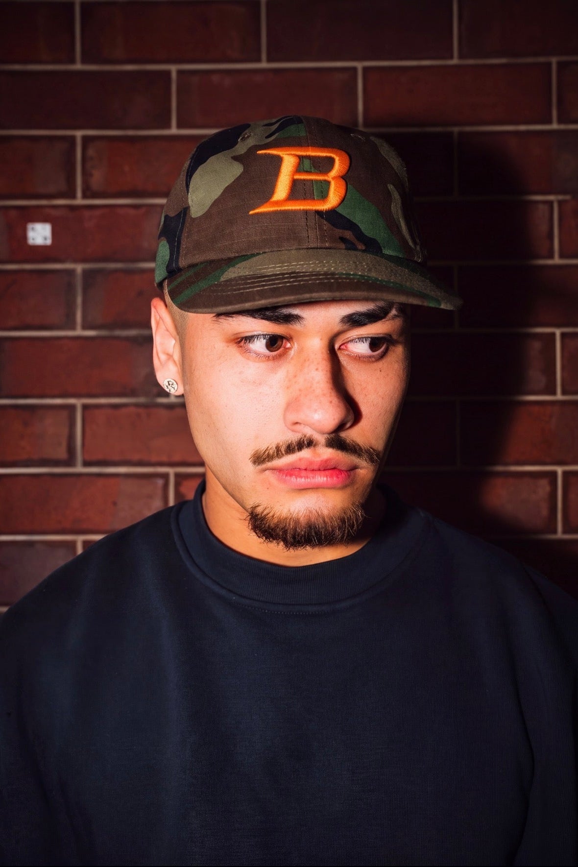 Team Logo Hat - Military Camo