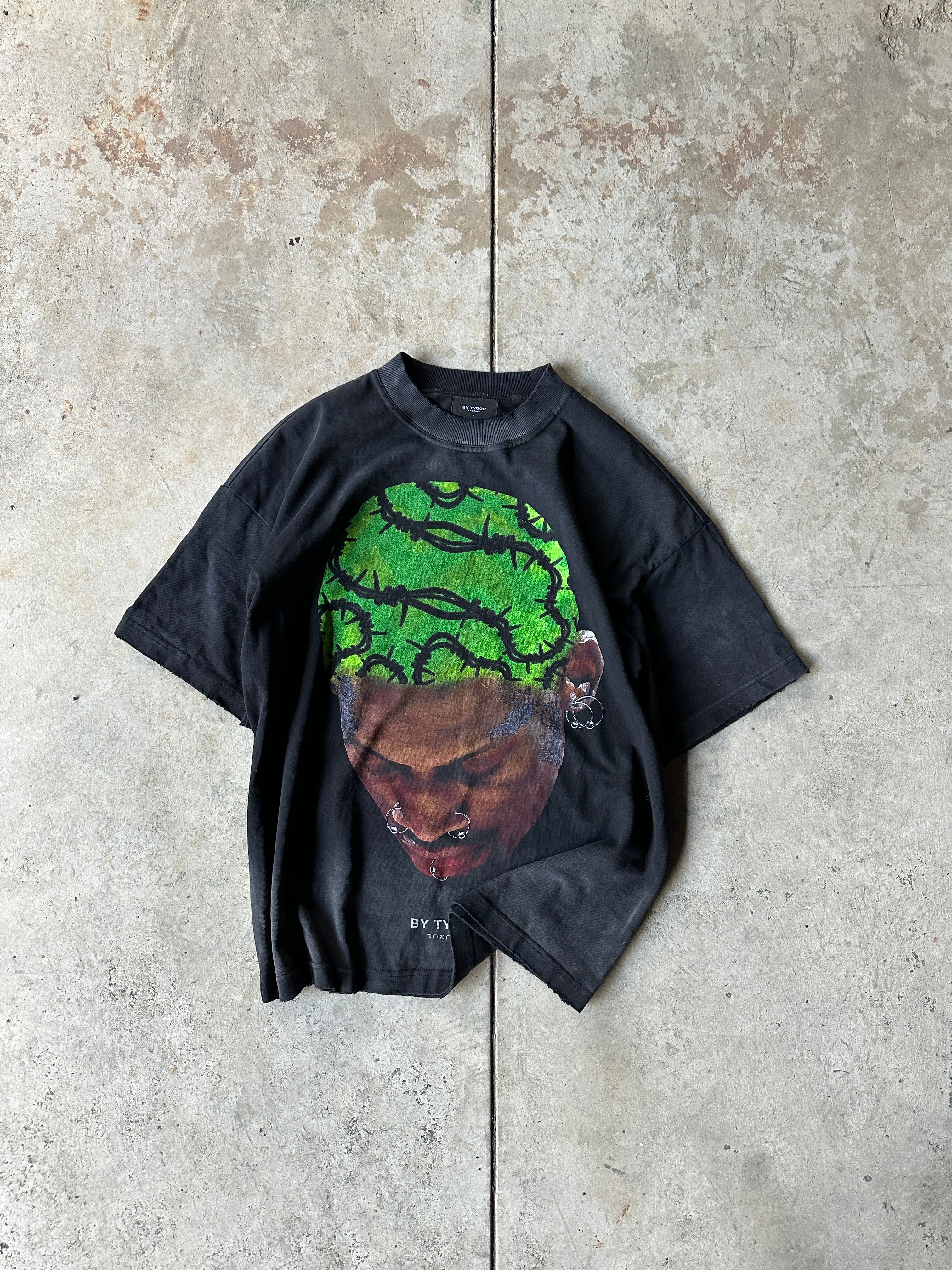 Vintage Black/Green Rodman T-shirt