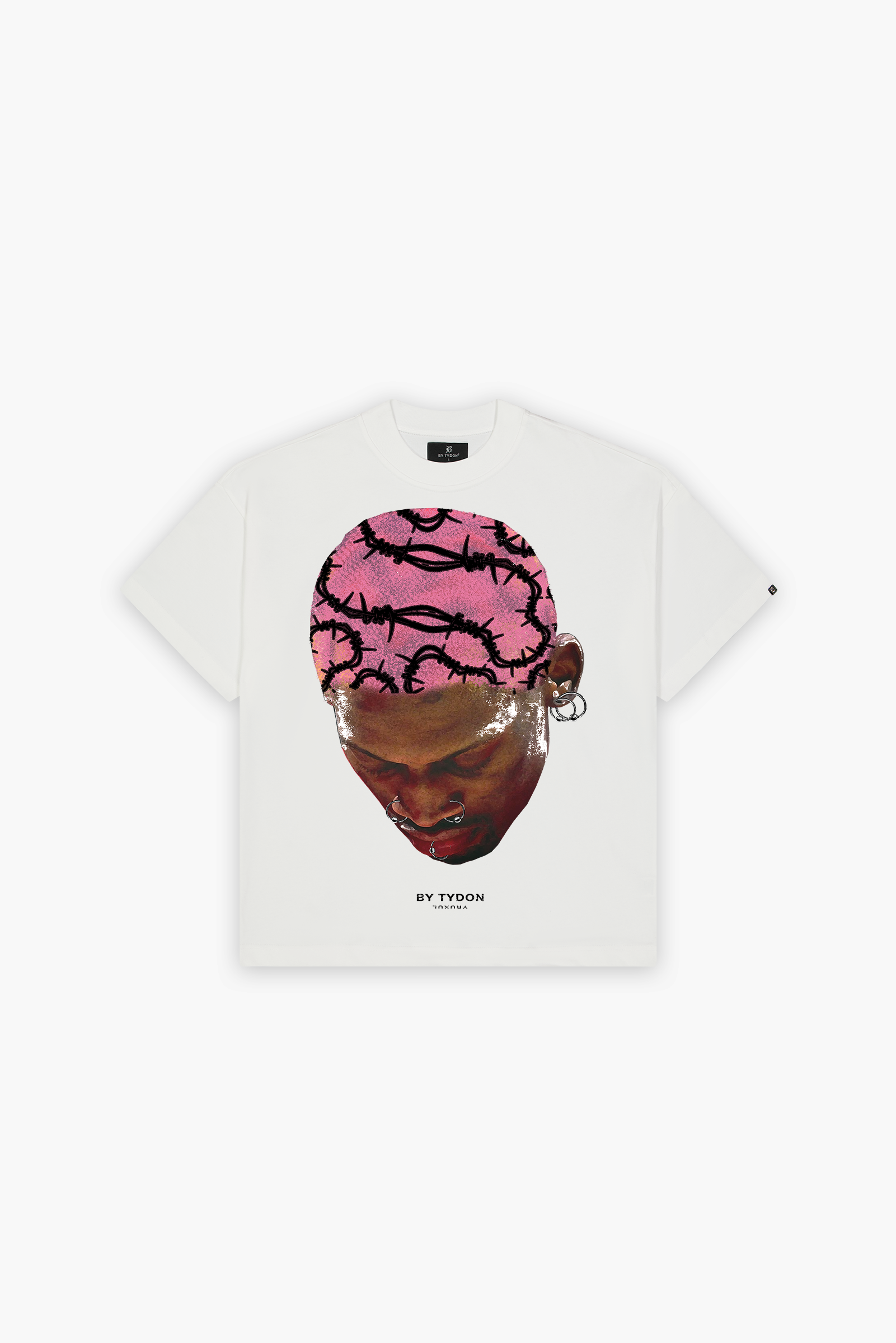 Rodman T-Shirt - White/Pink